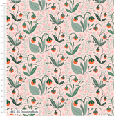 Poppy Queen par Savanna Rawson Lot de 5 Fat Quarters 100 % coton 45 x 55 cm Motifs floraux pour loisirs créatifs, décoration intérieure et loisirs créatifs pour enfants